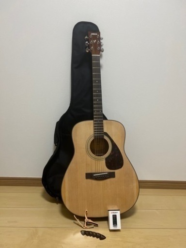 アコースティックギター YAMAHA ヤマハ F600 カポタスト　カイザー　UNITUNE CLIP ピック6枚