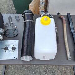 値下げ! FFヒーター! 5kw かなり暖かいです。追加付属品あり