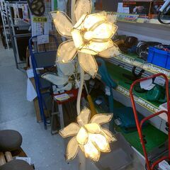 ☆来店限定☆ ロータスフラワースタンドランプ 電球式 4灯