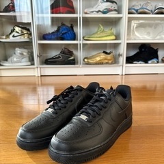 NIKE AIR FORCE 1 low ‘07 ブラック　新品...