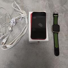 iPhone13 RED、Apple Watch45mm中古