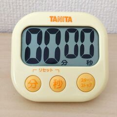 【取引中】キッチンタイマー　タニタ製　黄色