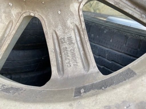 希少　PCD100 5穴　ボルベット　BORBET  16×7J アルミホイール　4本