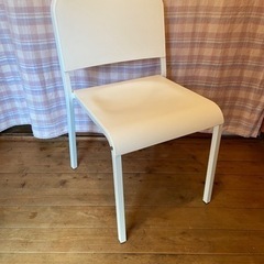 IKEA 椅子　ホワイト　