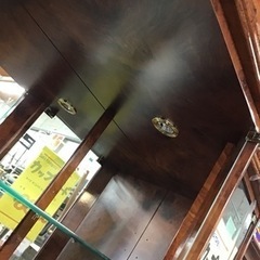 ●販売終了●サルタレッリ アマルフィ 3ドア キャビネット　カップボード　キャビネット　アンティーク　中古品　電球切