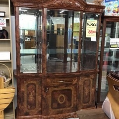 ●販売終了●サルタレッリ アマルフィ 3ドア キャビネット　カップボード　キャビネット　アンティーク　中古品　電球切