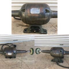 HITACHI/日立 APT-L 両頭/バフグラインダー/ベンチポリッシャー/研磨機/グラインダー/刃物研磨機 約30kg 札幌 中古品 札幌市内有料配送可 北区篠路町太平