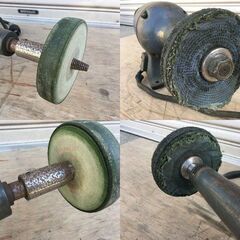 HITACHI/日立 APT-L 両頭/バフグラインダー/ベンチポリッシャー/研磨機/グラインダー/刃物研磨機 約30kg 札幌 中古品 札幌市内有料配送可 北区篠路町太平