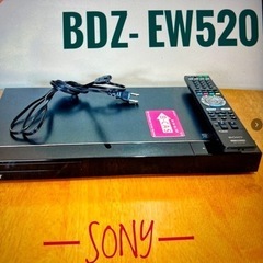 SONY ブルーレイレコーダー　HDD 500GB 2チューナーＷ録画