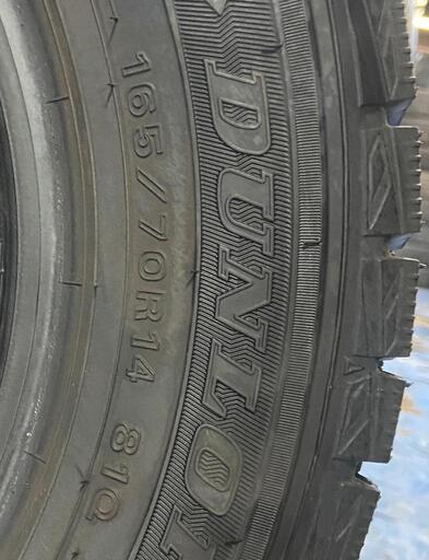 人気 ⛄165/70R14❄️工賃込み！スペイド、パッソ、マーチ、スイフト 