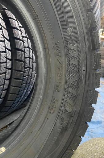 ⛄165/70R14❄️工賃込み！スペイド、パッソ、マーチ、スイフト 
