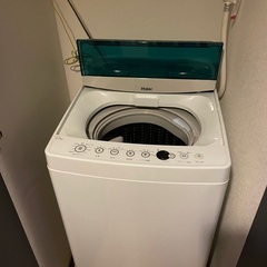 洗濯機ハイアール2018年式