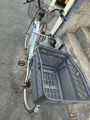 錆びついた自転車＋サーフボードキャリア＋カゴ 錆びついた自転車＋サーフボードキャリア＋カゴ