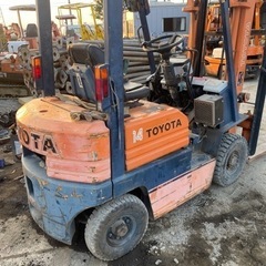トヨタフォークリフト5fg14ガソリン/LPガス動作品レンタルも可能 トヨタフォークリフト5fg14ガソリン/LPガス動作品レンタルも可能