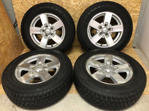 Jeep コマンダー 純正ホイール GOODYEAR WRANGLER 245/65R17 17-7.5J  