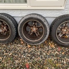 【受け渡し決定】GTR32 スカイライン純正ホイール3本