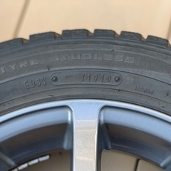 2019年製 155/65R14スタッドレスタイヤ+アルミホイールセット
