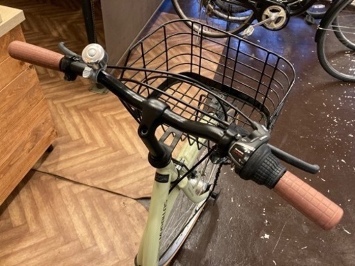 防犯登録料込み。札幌市内配達無料！中古26インチペパーミントグリーン