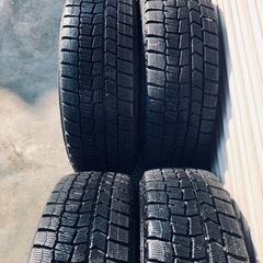 冬タイヤ 185/65R14 アルミ付ダンロップ製スタッドレス