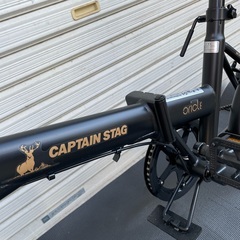 【未使用品】キャプテンスタッグ　16インチ 折りたたみ自転車