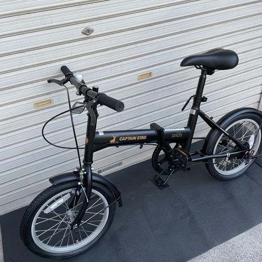 【未使用品】キャプテンスタッグ　16インチ 折りたたみ自転車