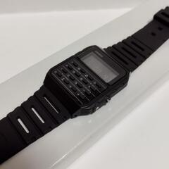 美品 CASIO 腕時計  電卓付き