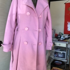 ピンク色のコート　9〜11号