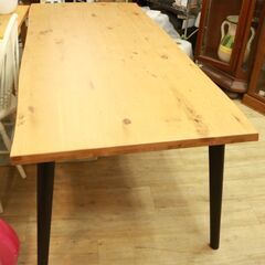 R114) 大川家具 GROVE 200TABLE グローブ 200テーブル オーク無垢 ウレタン塗装 大川全家具 参考価格¥147,000