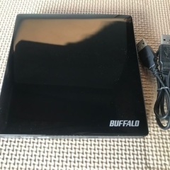 BUFFALO USB2．0用 ポータブルDVDドライブ 再生・...