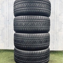 バリ山 ピレリ スタッドレス 295/35R21 2017年製 4本 9分山