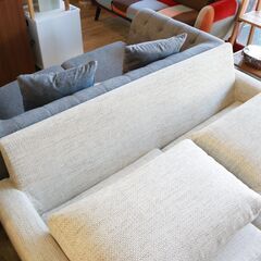 R108)【モデルルーム展示品・極美品】シギヤマ家具 OTTI 150 SOFA 2人掛けソファ 幅151cm ファブリック 布 北欧 2Pソファ