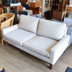 R108)【モデルルーム展示品・極美品】シギヤマ家具 OTTI 150 SOFA 2人掛けソファ 幅151cm ファブリック 布 北欧 2Pソファ