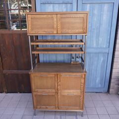 Journal Standard Furniture（ジャーナルスタンダードファニチャー）のBRISTOL（ブリストル）シリーズのキッチンボード♪コンセント付きで家電の使用にも便利なレンジボードです！CK110