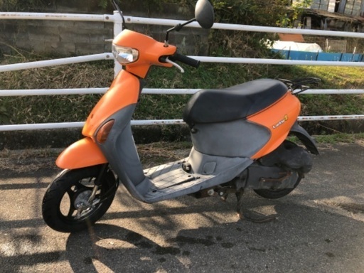 【スズキ】☆レッツ4☆ 50cc 4サイクル 　スクーター　オレンジ　バイク　絶好調！！