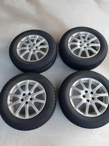 スタッドレスタイヤ　アルミホイールセット　195/65R15