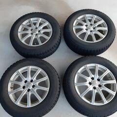 スタッドレスタイヤ　アルミホイールセット　195/65R15