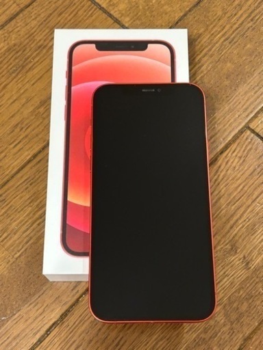 iPhone12 128GB RED SIMフリー