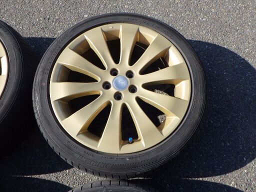 SUBARU　スバル純正　18インチアルミホイール　ゴールド　4本セット　レガシーに最適♪　￥28,380税込