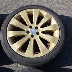 SUBARU　スバル純正　18インチアルミホイール　ゴールド　4本セット　レガシーに最適♪　￥28,380税込　