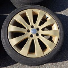 SUBARU　スバル純正　18インチアルミホイール　ゴールド　4本セット　レガシーに最適♪　￥28,380税込　