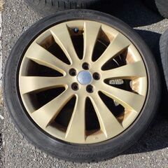 SUBARU　スバル純正　18インチアルミホイール　ゴールド　4本セット　レガシーに最適♪　￥28,380税込　