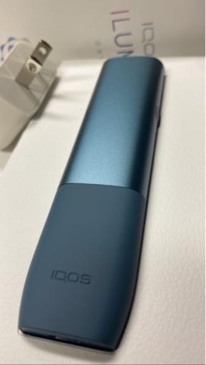 イルマ IQOSイルマi ミッドナイトブラック カスタムLED紫色