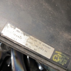 レイズ 19インチアルミホイール