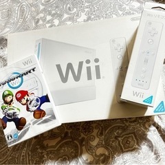 Wii+コントローラー+マリオカート