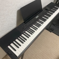 電子ピアノ　CASIO PX-350 純正ケース、純正スタンド付き