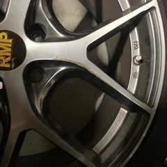 ホイール 19インチ8J通しPCD114.3 4本セットRMP 025F