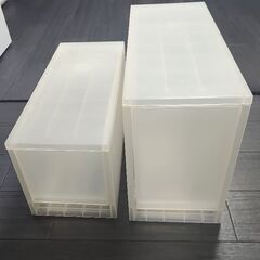 無印良品ポリプロピレンケース引き出し サイズ2種