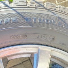 スタッドレスタイヤ DUNLOPwinterMaxx_195/65r15インチ