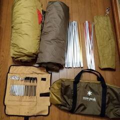  snowpeak/スノーピーク/エントリーパックTT /グランドシート付属