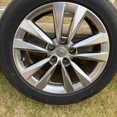 レクサス　LS600 後期型　純正ホイール、サマータイヤ4本セット